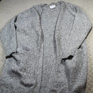 Old Navy Size Small Variegated Grey Cardigan